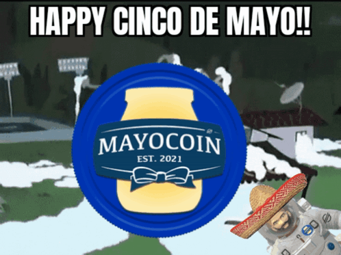 Mayocoin Bottle Happy Cinco de Mayo