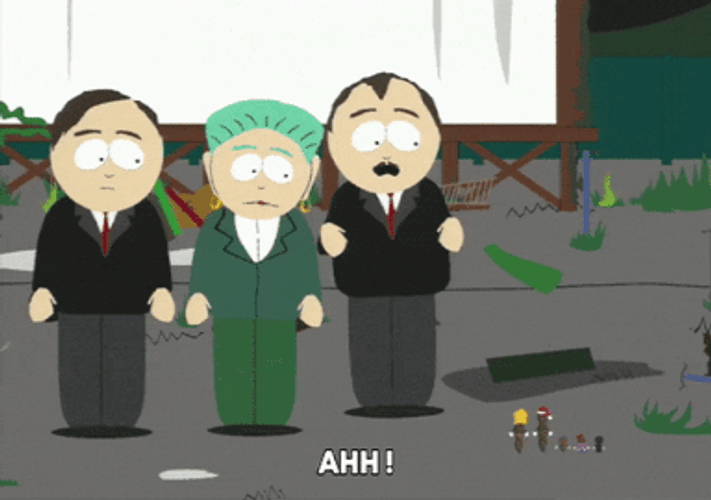 Mayor McDaniels Talking To Mr Hankey GIF