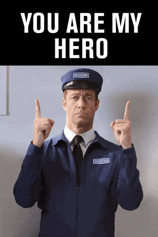 Maytag Man Hero Youre Simply The Best GIF