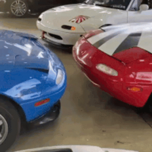 Mazda Garage Cool Cars GIF
