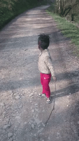Cute Kid Dancinc Mc Hammer Style GIF