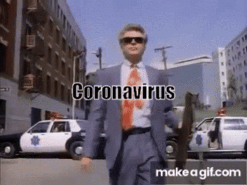 Mc Hammer Coronavirus Bombed GIF