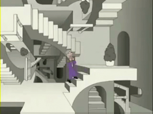 Mc Hammer Bizarre Stairs Family Guy GIF