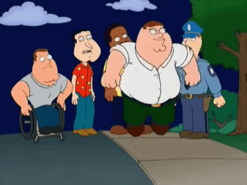 Peter Griffin Dancing Mc Hammer Moves GIF