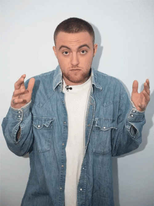 Mc Hammer Mac Miller Praying Hands GIF