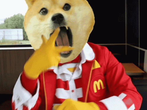 Mcdonald Crew Doge Meme GIF