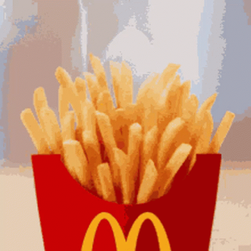 Mcdonald French Fry GIF