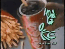 Mcdonald's Fries And Coke GIF