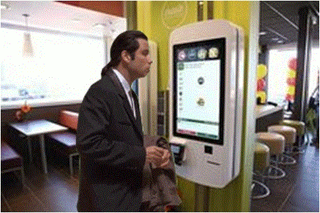 Mcdonald's Kiosk Confused Actor John Travolta GIF