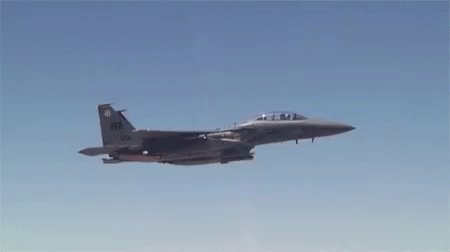 Mcdonnell Douglas F-15 Eagle Jet GIF