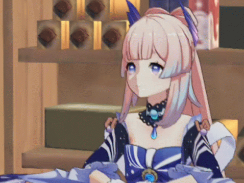 Kokomi Forgot Something GIF