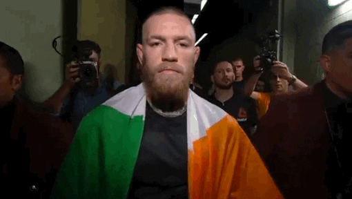 Mcgregor Walk Closed Up GIF