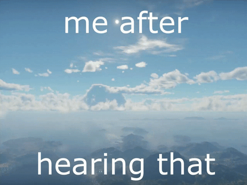 Me After Hearing That Poster Mountain
