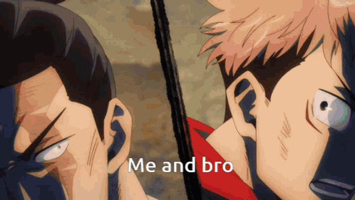 Me and Bro Cartoon