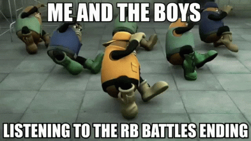 Me And The Boys Listening To RB Battles GIF