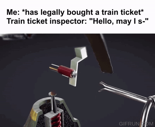 Me Buying Train Ticket GIF