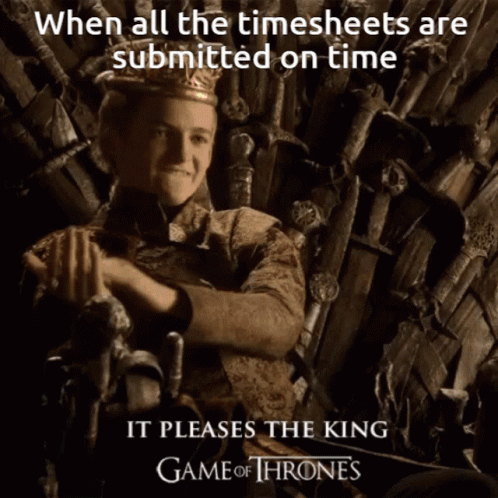 Me Clapping For The Timecard Submitted On Time GIF