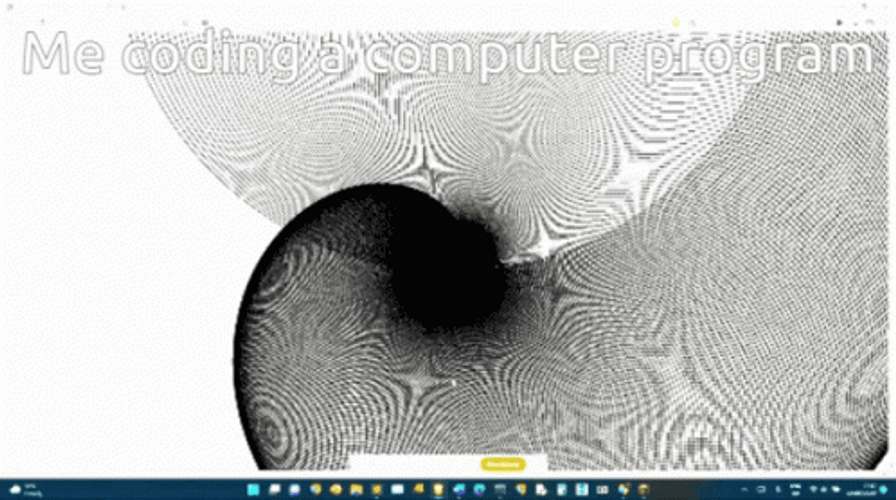 Me Coding A Computer Program GIF