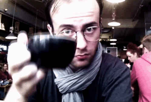 Me In The Event Horizon Of A Black Hole Black And White Striped GIF