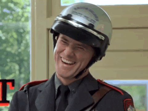 Me Myself And Irene Jim Carrey Laughing GIF