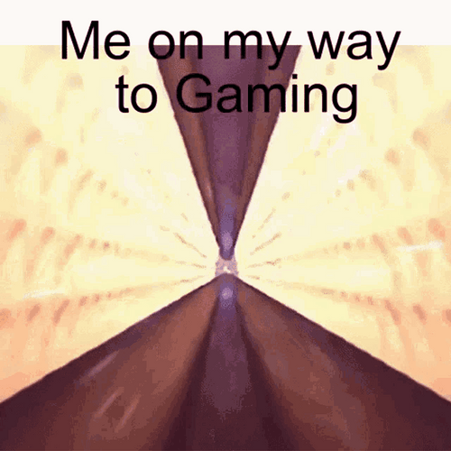 Me Omw To Gaming GIF