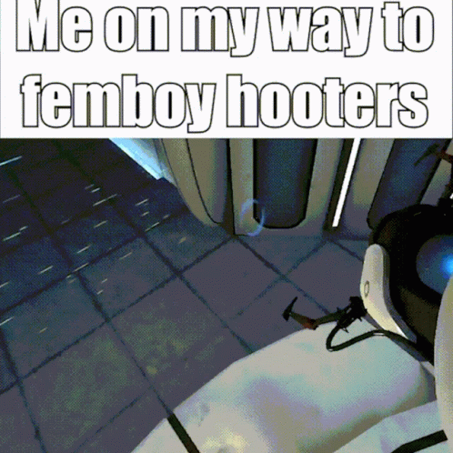Me On My Way To Femboy Hooters