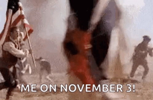Me On November 3 Being Patriot GIF