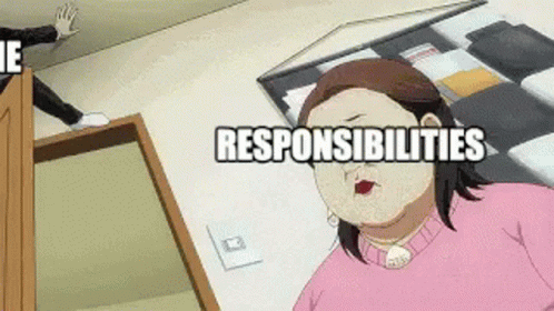 Me Responsibilities And Dark Hiding Meme GIF