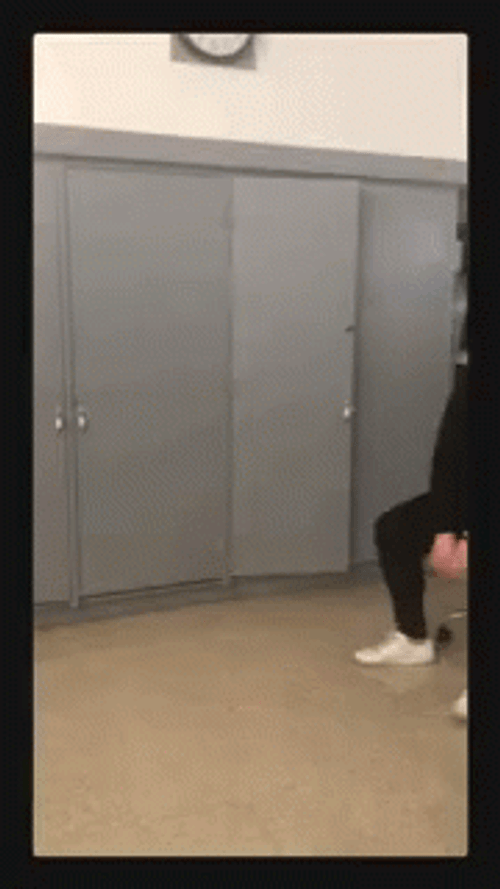 Me Sliding To Hear Gossip GIF
