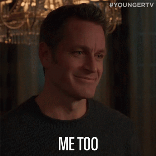 Me Too Coy Smile Younger Tv GIF