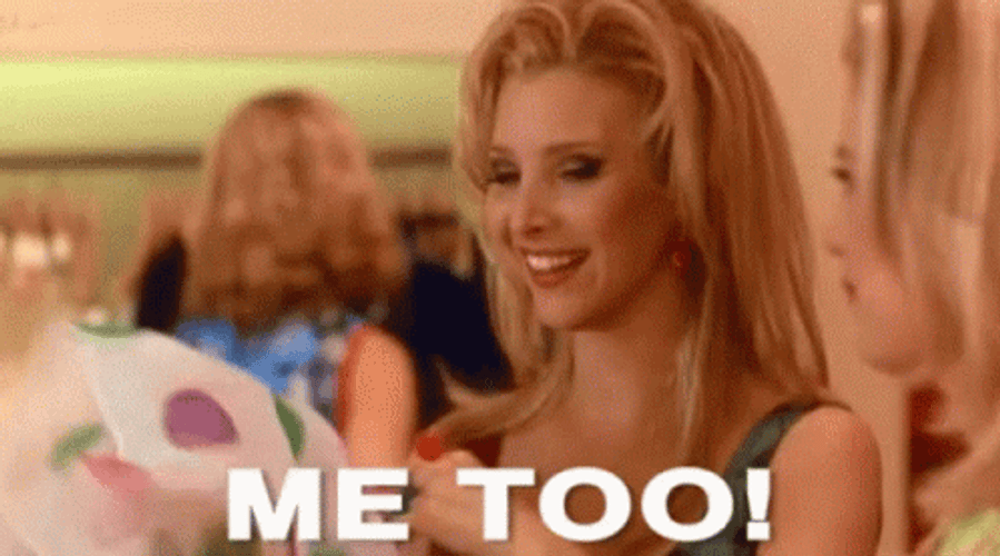 Me Too Lisa Kudrow Shopping GIF