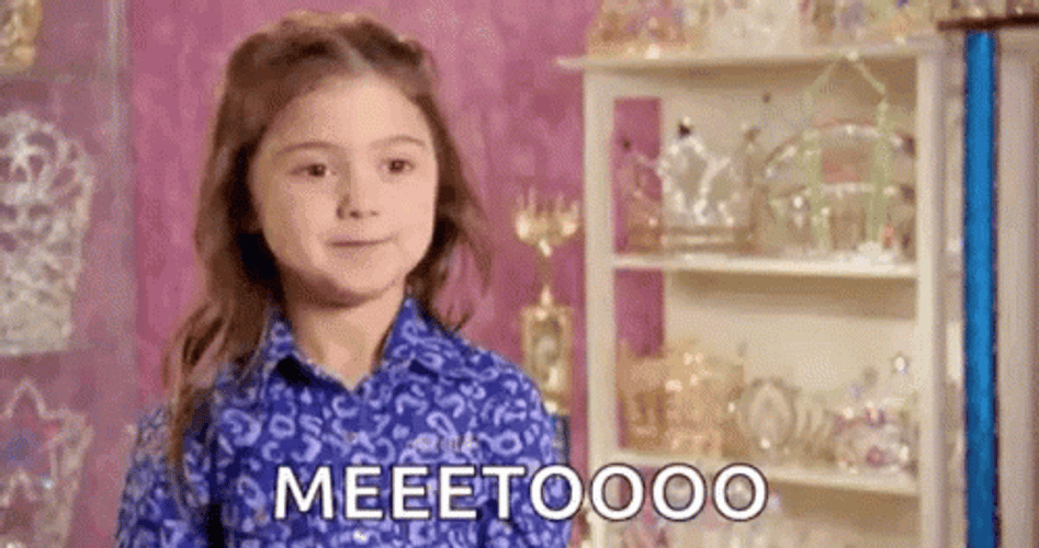 Me Too Thrilled Kailia Posey Toddlers And Tiaras GIF