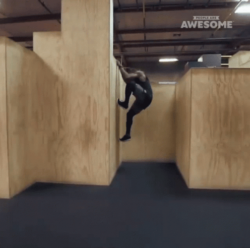 Me Trying To Coop Up Parkour GIF