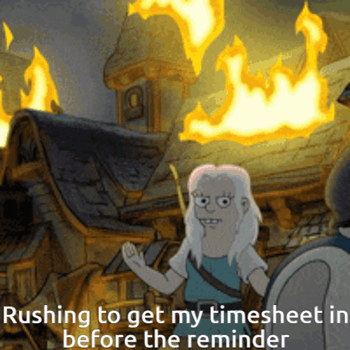 Me Trying To Punch The Timecard GIF