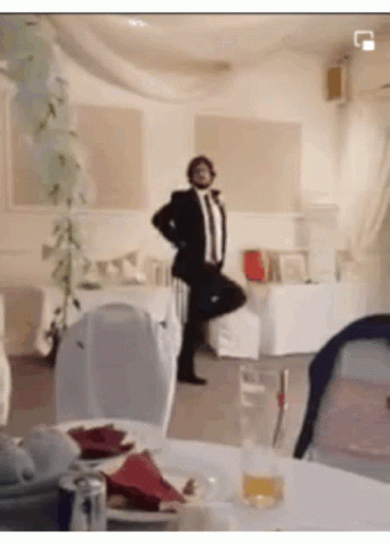 Me Walking Into A Room Mick Jagger GIF