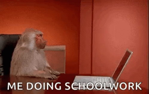 Me When Doing Homework GIF