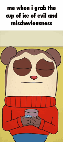 Me When I Grabbed The Cup Of Ice GIF