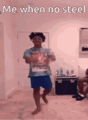 Me When No Steel Ishowspeed Meme GIF
