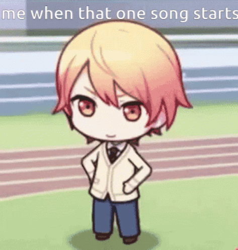 Me When That One Song Starts GIF