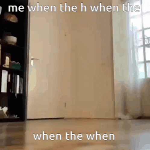 Me When The H GIF