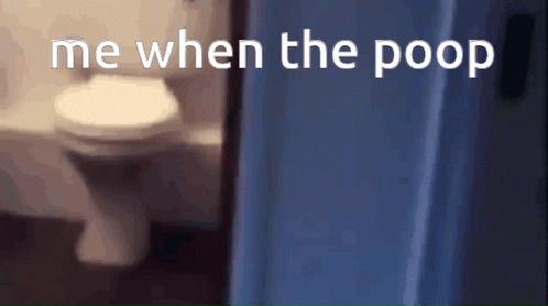 Me When The Poop Explosive Diarrhea Meme GIF