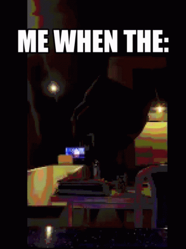 Me When Words GIF