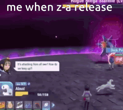 Me When Z-A Release Video Game Screenshot