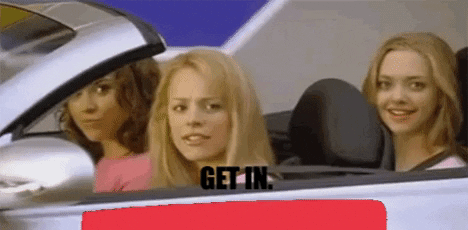 Mean Girls Getting Vaccinated GIF