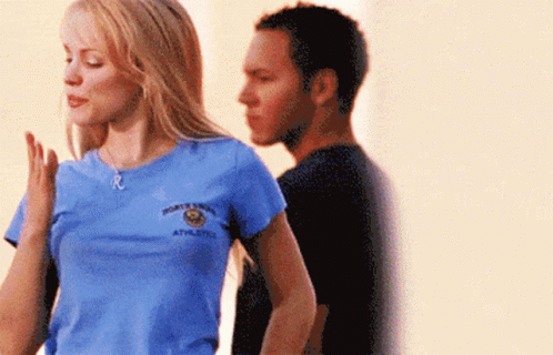 Mean Girls Flying Kiss GIF