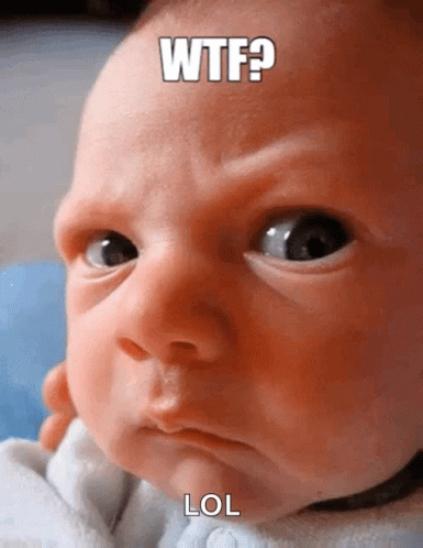 Mean Mug Cute Baby Infant GIF