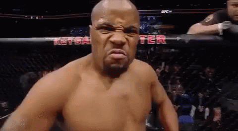 Mean Mug Daniel Cormier GIF