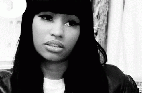 Mean Mug Nikki Minaj GIF