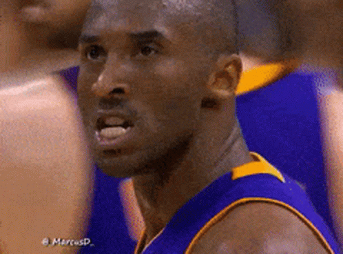 Mean Mug Scene Kobe Bryant GIF