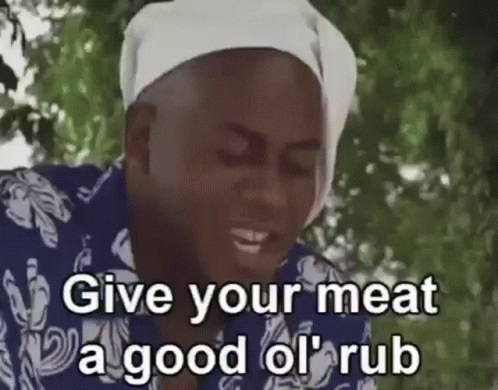 Perfect Technique To Rub And Season Your Meat GIF